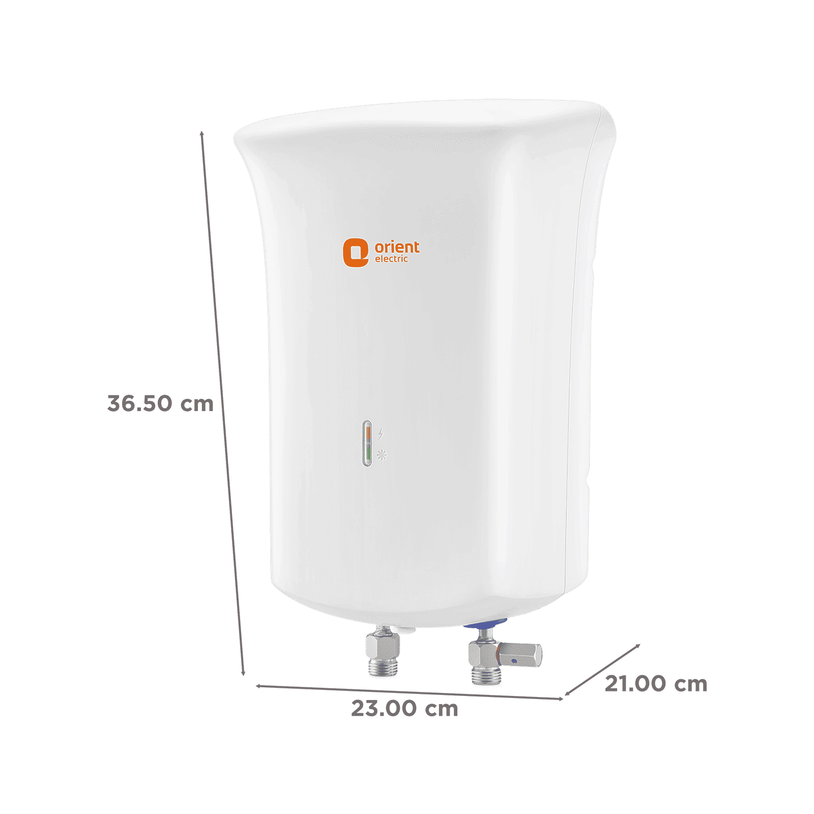 Orient Primus Plus 3 Litre Vertical Storage Geyser with Stainless Steel Tank (White) Orient Primus Plus 3 Litre Vertical Storage Geyser with Stainless Steel Tank (White)_2