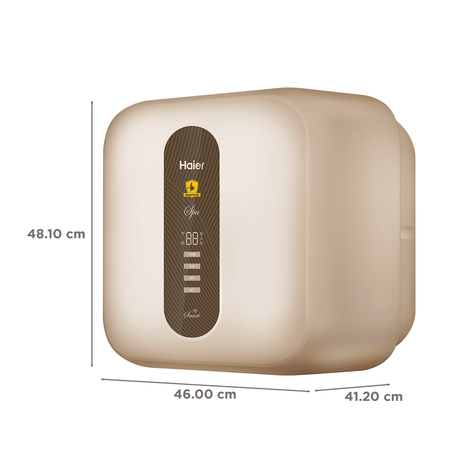 Haier Spa 25 Litre 5 Star Vertical Smart Geyser with RSC Technology (Gold)_2