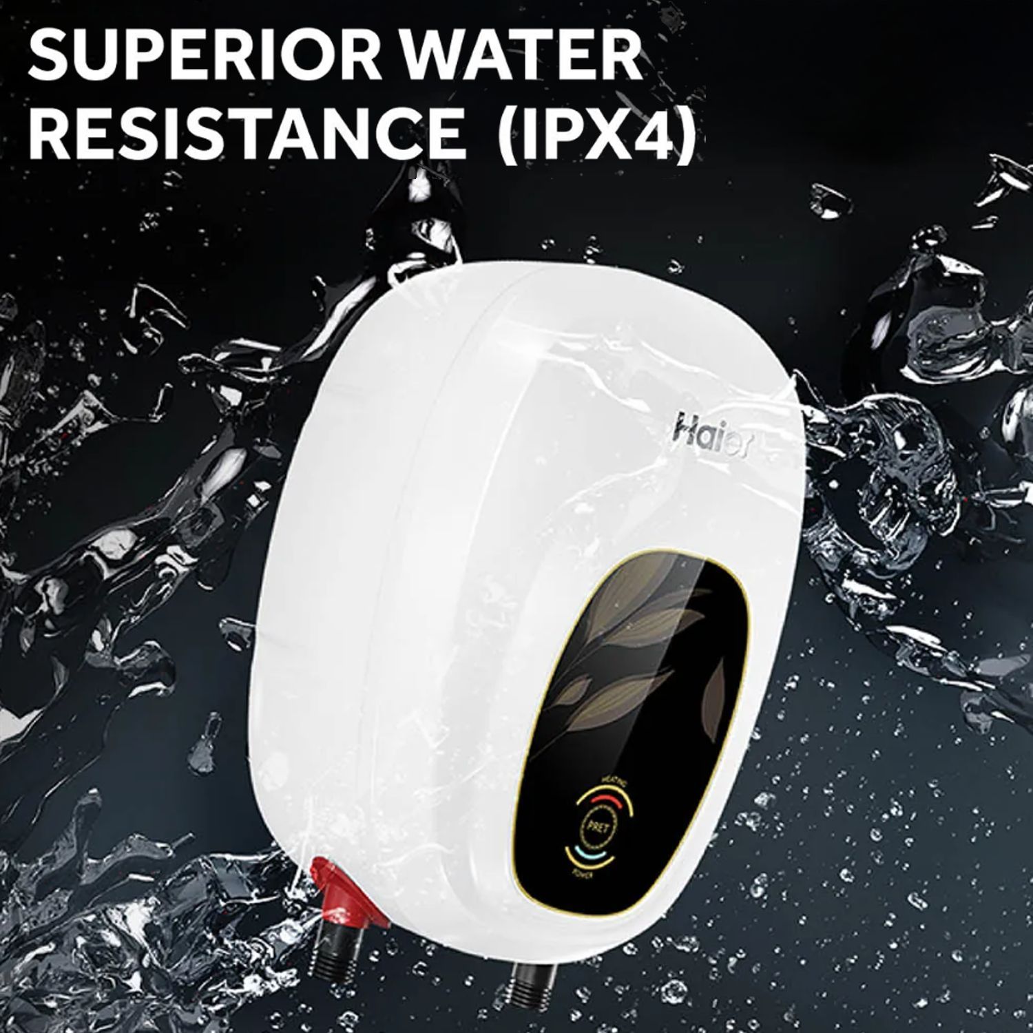 Haier PRET 6 Litre 3 Star Vertical Instant Geyser with RSC Technology (White)_8