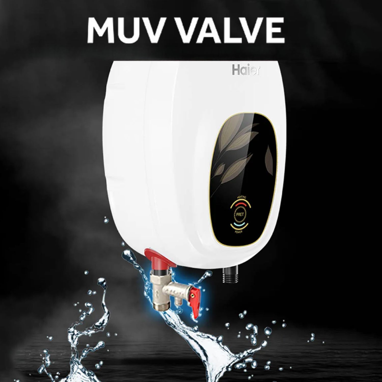 Haier PRET 6 Litre 3 Star Vertical Instant Geyser with RSC Technology (White)_12