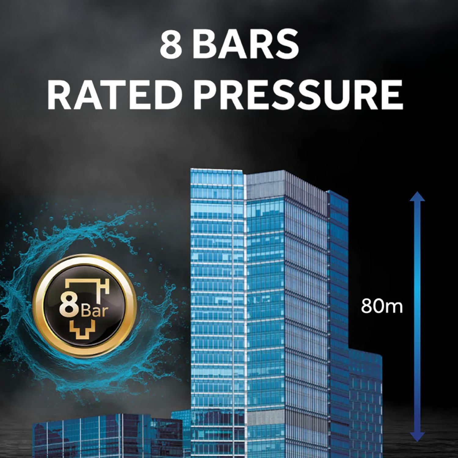 Haier ES15V-AQUALAD 15 Litre 5 Star Vertical Storage Geyser with Bacteria Proof System (Black)_10