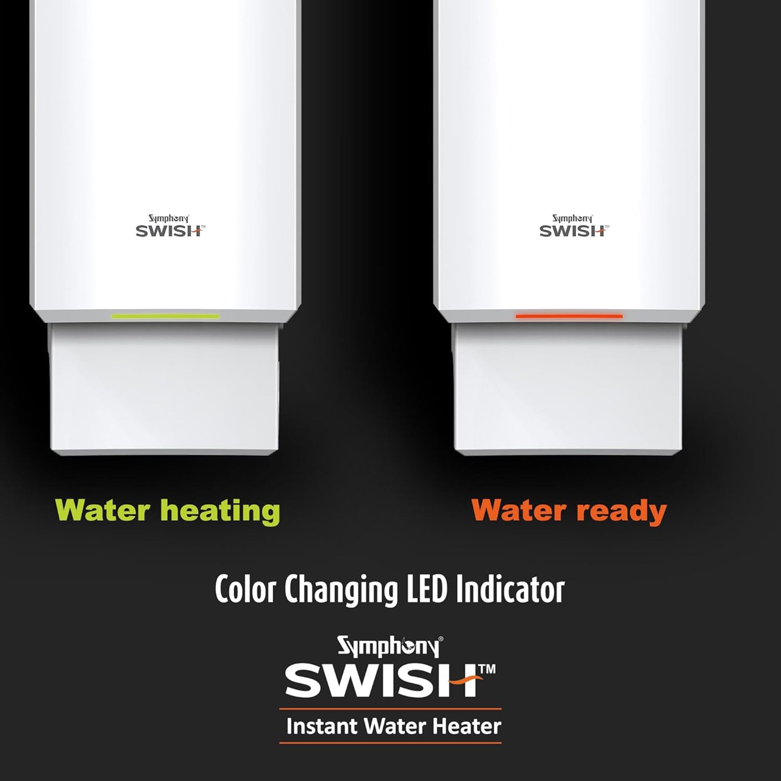 Symphony Swish 3 Litre Vertical Instant Geyser With Overheat Protection (White)_9