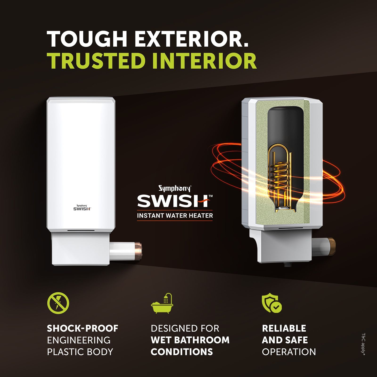 Symphony SWISH 5.9 Litre Vertical Instant Geyser with PUROPOD Cartridge Technology (White)_12