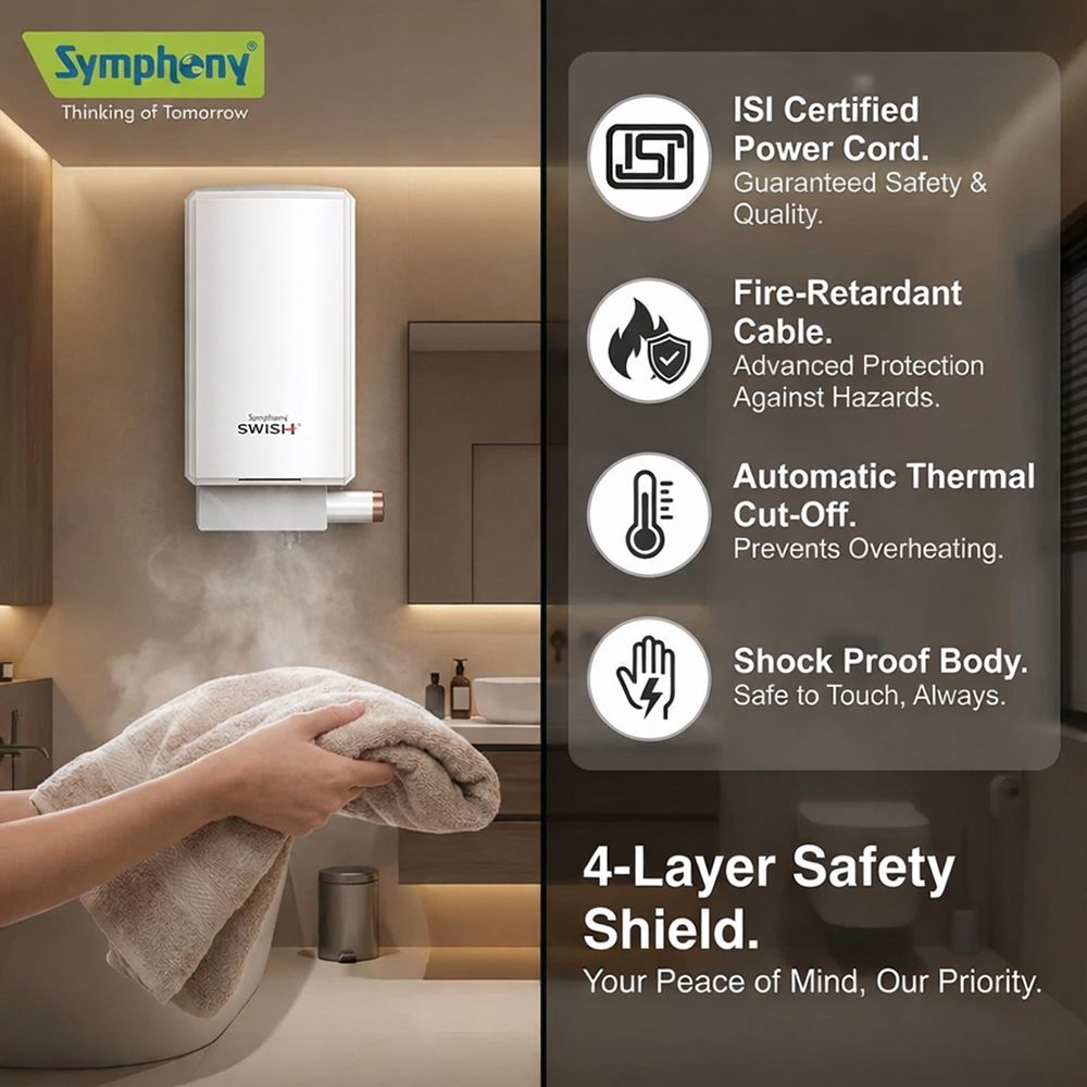 Symphony SWISH 5.9 Litre Vertical Instant Geyser with PUROPOD Cartridge Technology (White)_17