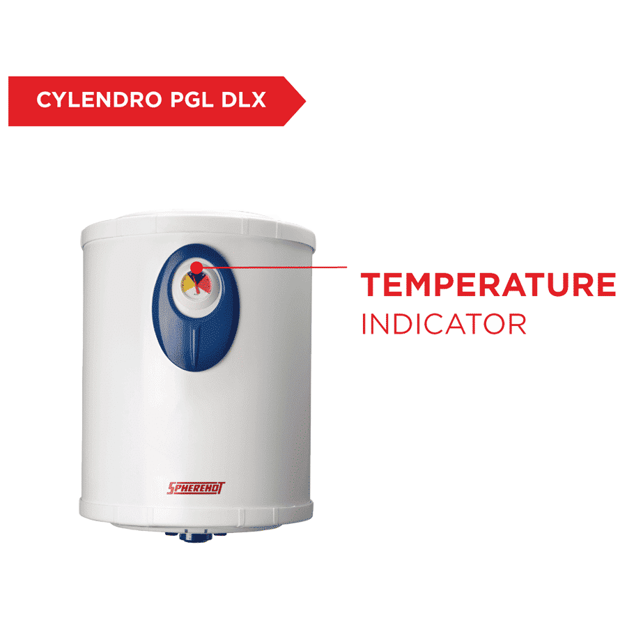 Spherehot Cylendro PGL DLX 15 Litres Storage Water Geyser (2000 Watts, SWCP002, White) Spherehot Cylendro PGL DLX 15 Litres Storage Water Geyser (2000 Watts, SWCP002, White)_6