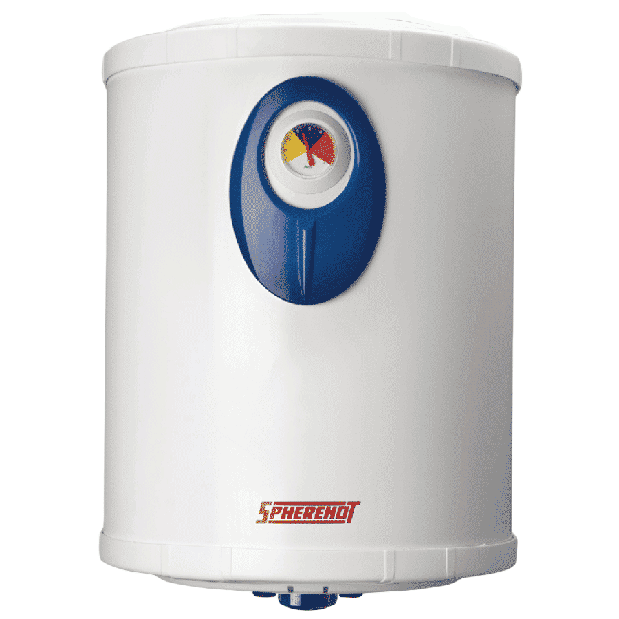 Spherehot Cylendro PGL DLX 15 Litres Storage Water Geyser (2000 Watts, SWCP002, White) Spherehot Cylendro PGL DLX 15 Litres Storage Water Geyser (2000 Watts, SWCP002, White)_1