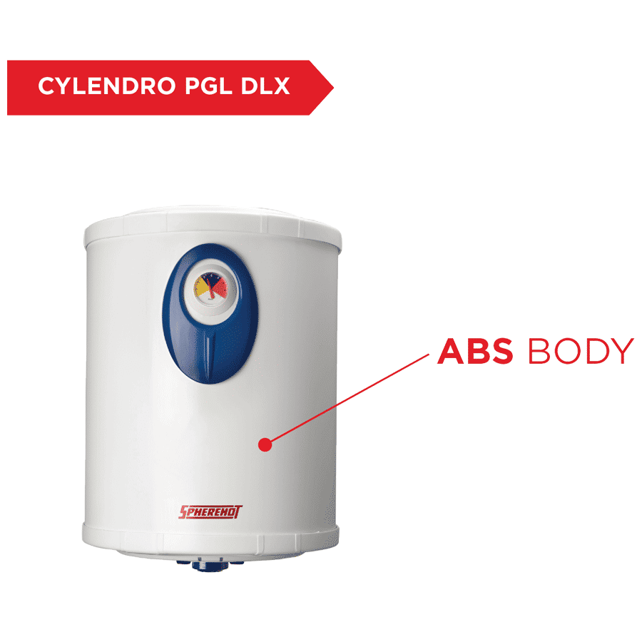 Spherehot Cylendro PGL DLX 15 Litres Storage Water Geyser (2000 Watts, SWCP002, White) Spherehot Cylendro PGL DLX 15 Litres Storage Water Geyser (2000 Watts, SWCP002, White)_3