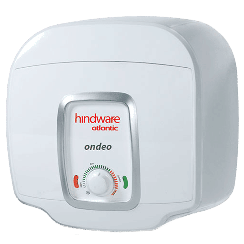 hindware Atlantic 15 Litre 5 Star Vertical Storage Geyser with Automatic Operation (White)_5