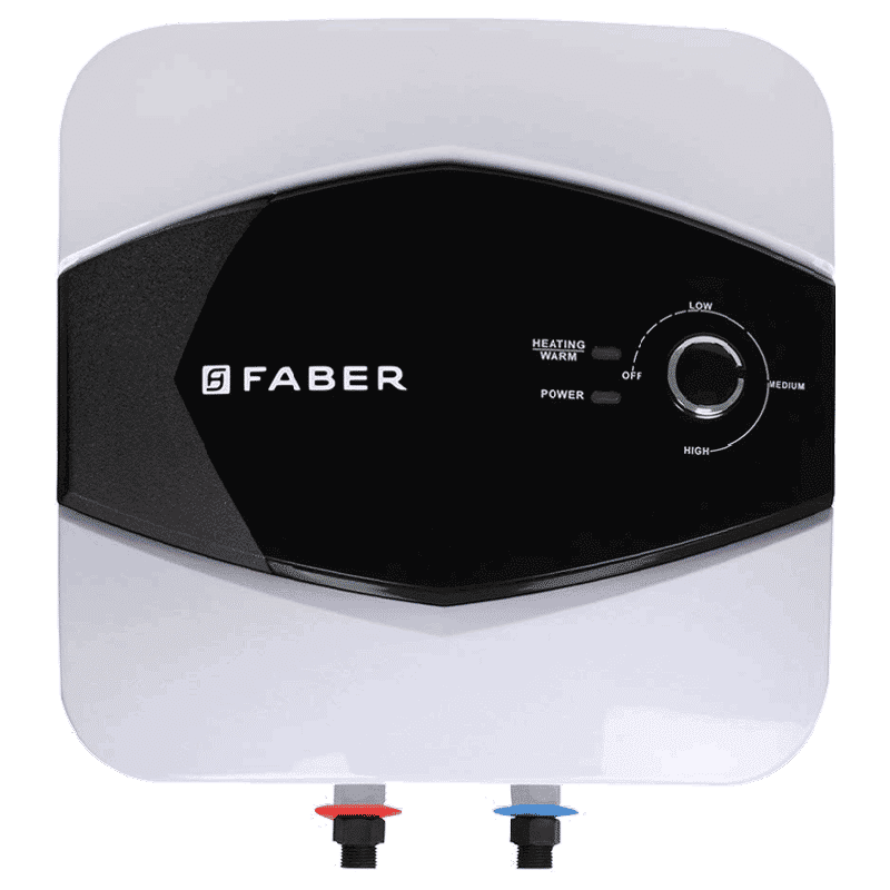 FABER 25 Litres 5 Star Storage Water Geyser (2000 Watts, FWG Glitz, White/Black) FABER 25 Litres 5 Star Storage Water Geyser (2000 Watts, FWG Glitz, White/Black)_1