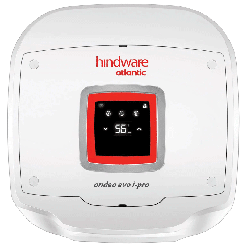 Hindware Atlantic Ondeo Evo I-Pro 25 Litres 5 Star Storage Water Geyser (2500 Watts, SWH 25A-2D-I, White)_1