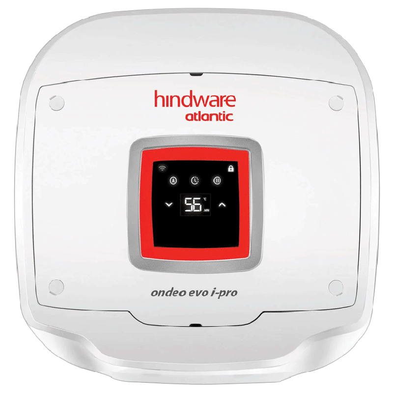 Hindware Atlantic Ondeo Evo I-Pro 15 Litres 5 Star Storage Water Geyser (2500 Watts, SWH 15A-2D-I, White)_1