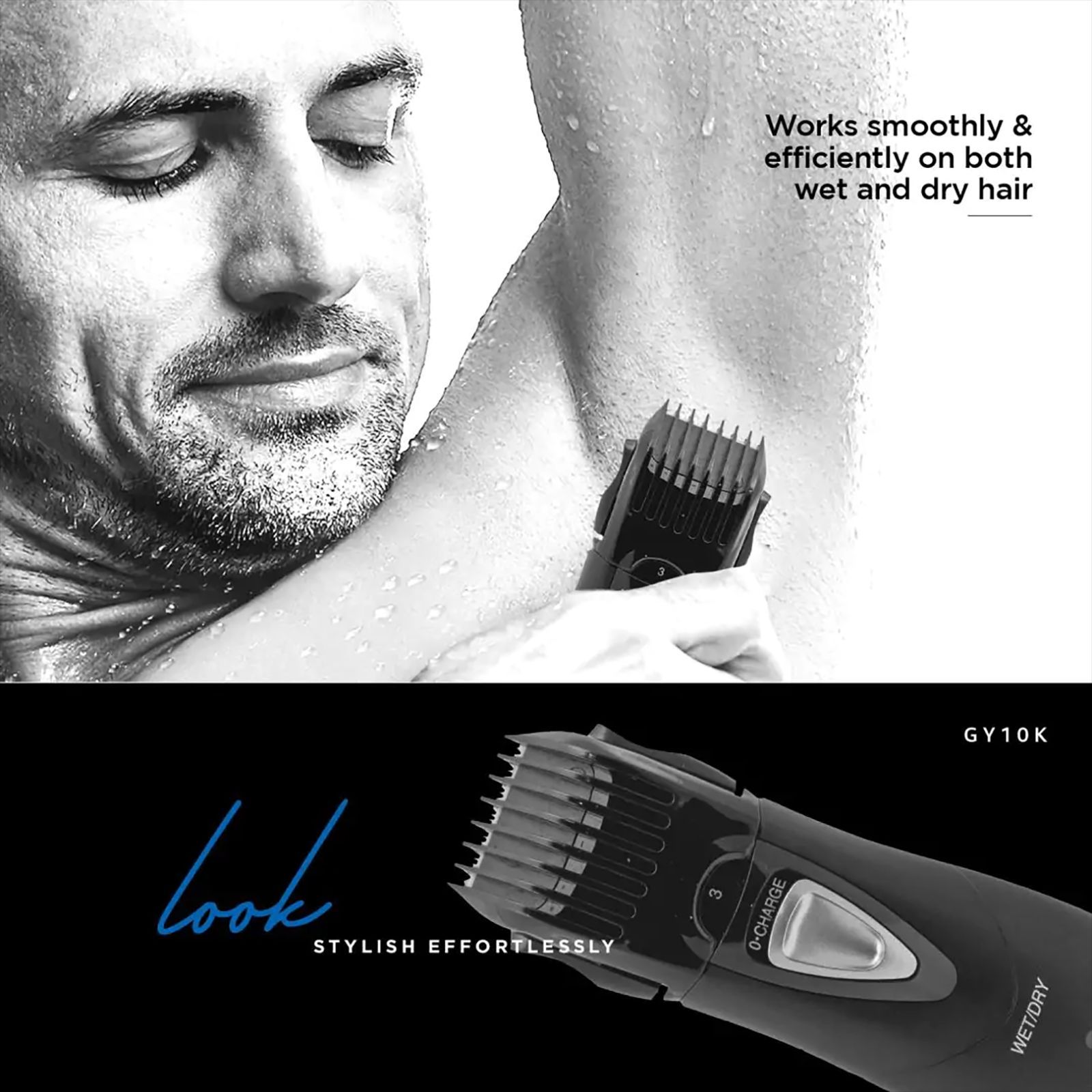 Panasonic ER-GY10 6-in-1 Rechargeable Cordless Grooming Kit for Hair, Beard, Body & Intimate Areas for Men (50mins Runtime, Japanese Blade Technology, Black) Panasonic ER-GY10 6-in-1 Rechargeable Cordless Grooming Kit for Hair, Beard, Body & Intimate Areas for Men (50mins Runtime, Japanese Blade Technology, Black)_15