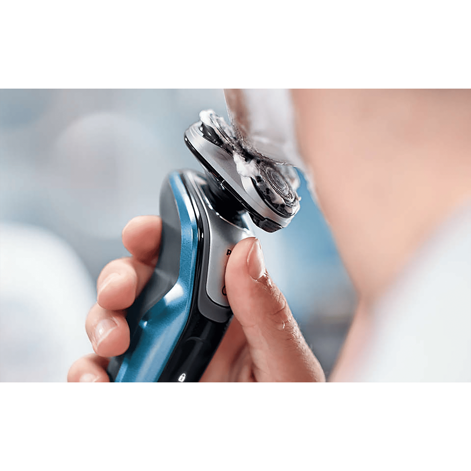 Philips AquaTouch Cordless Wet and Dry Shaver for Beard for Men (45Mins Runtime, Multiprecision Blade System, Neptune Blue and Charcoal Grey)_10