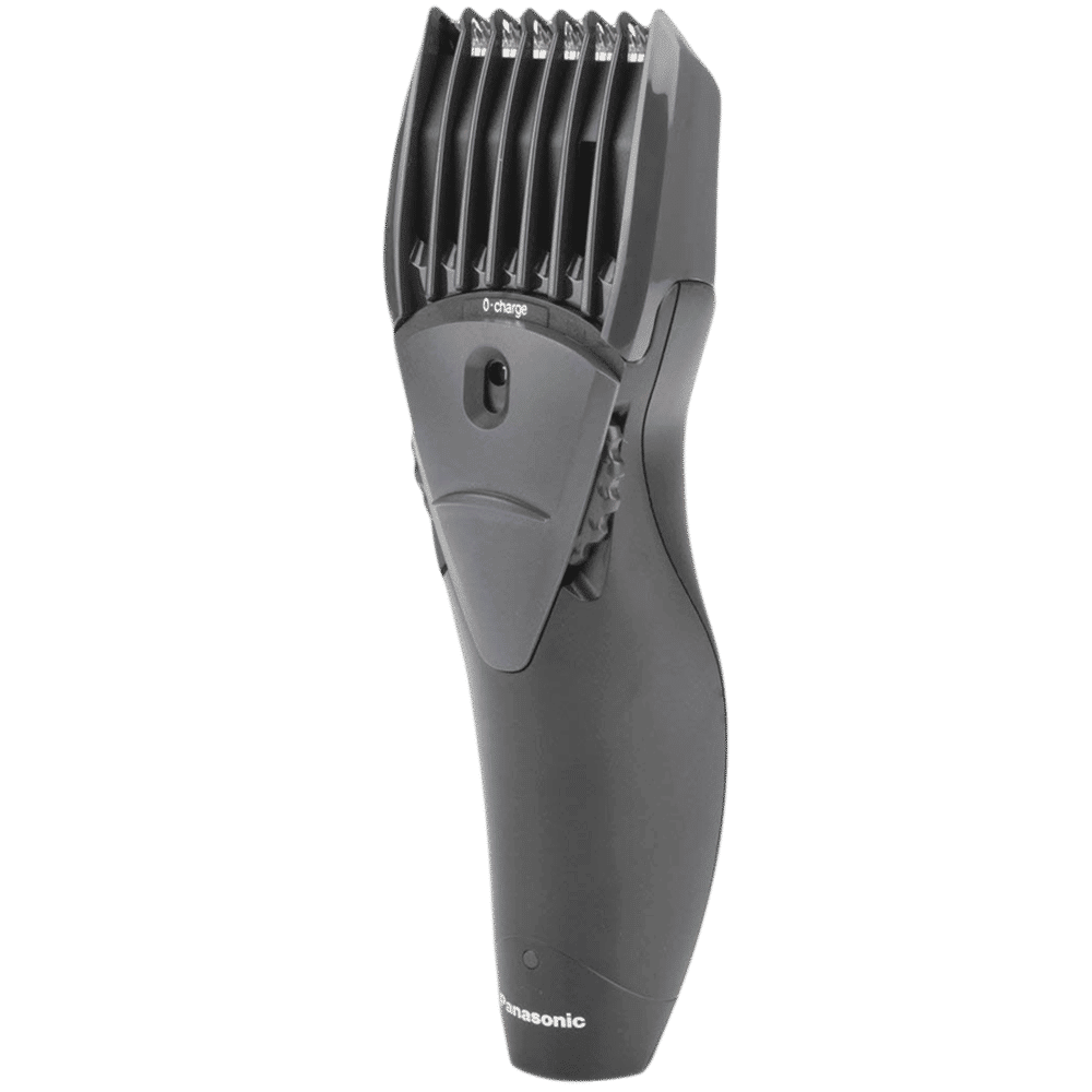 Panasonic ER207 Rechargeable Corded & Cordless Dry Trimmer for Hair, Beard & Moustache with 12 Length Settings for Men (40mins Runtime, Japanese Blade Technology, Black)_6
