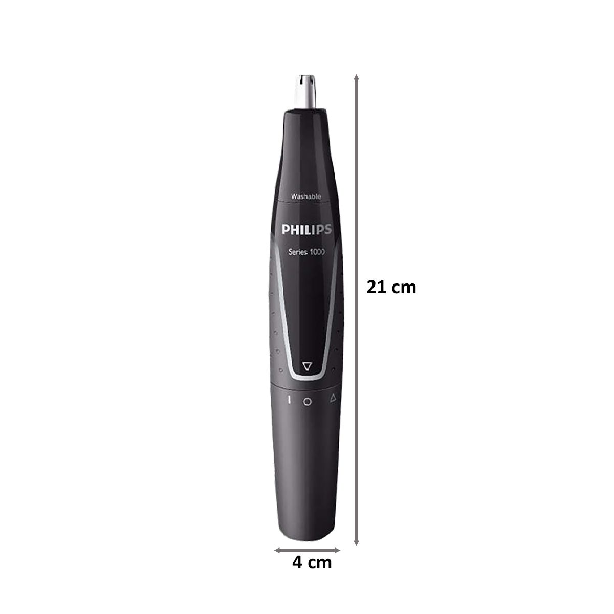 Philips Series 1000 Cordless Dryr Trimmer for Nose and Ear for Unisex (Fully Washable, Black) Philips Series 1000 Cordless Dryr Trimmer for Nose and Ear for Unisex (Fully Washable, Black)_2