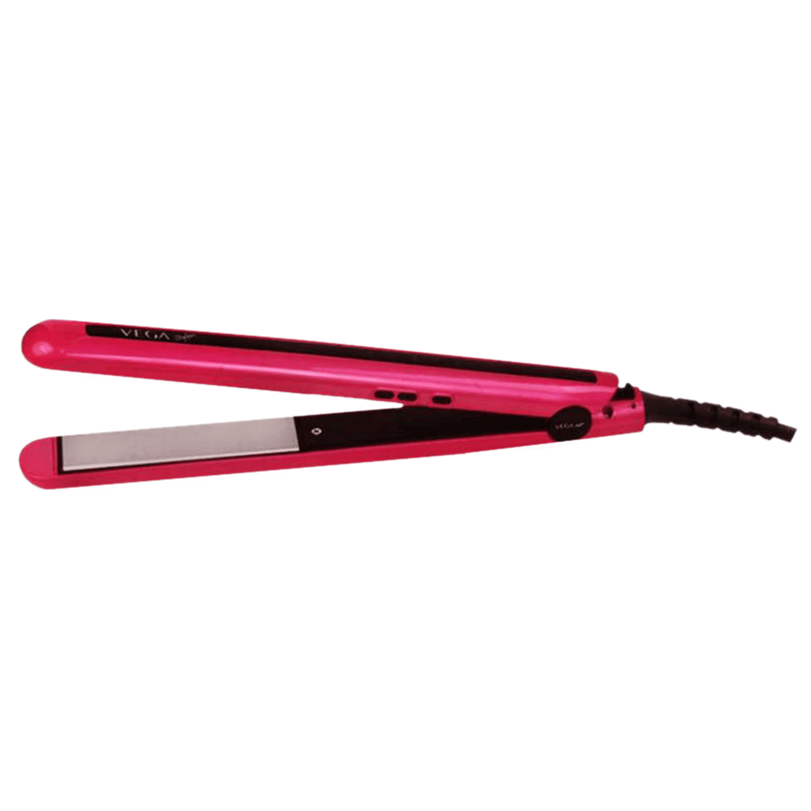 VEGA Trendy Hair Straightener with LED Indicator (Ceramic Plates, Magenta)_1