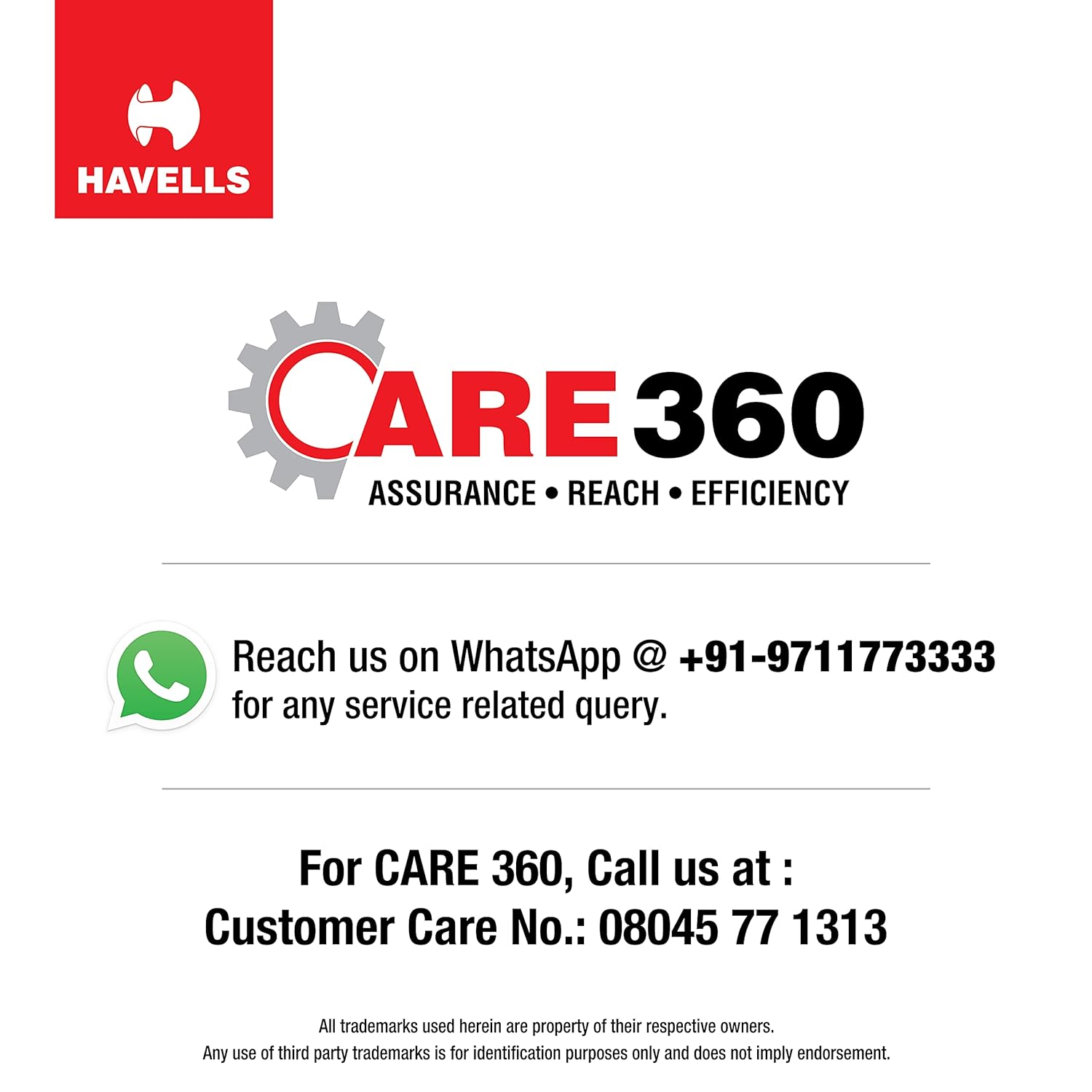 HAVELLS GS6451 4-in-1 Rechargeable Corded & Cordless Grooming Kit for Hair & Beard for Men (90min Runtime, Fast Charging, Brown)_6