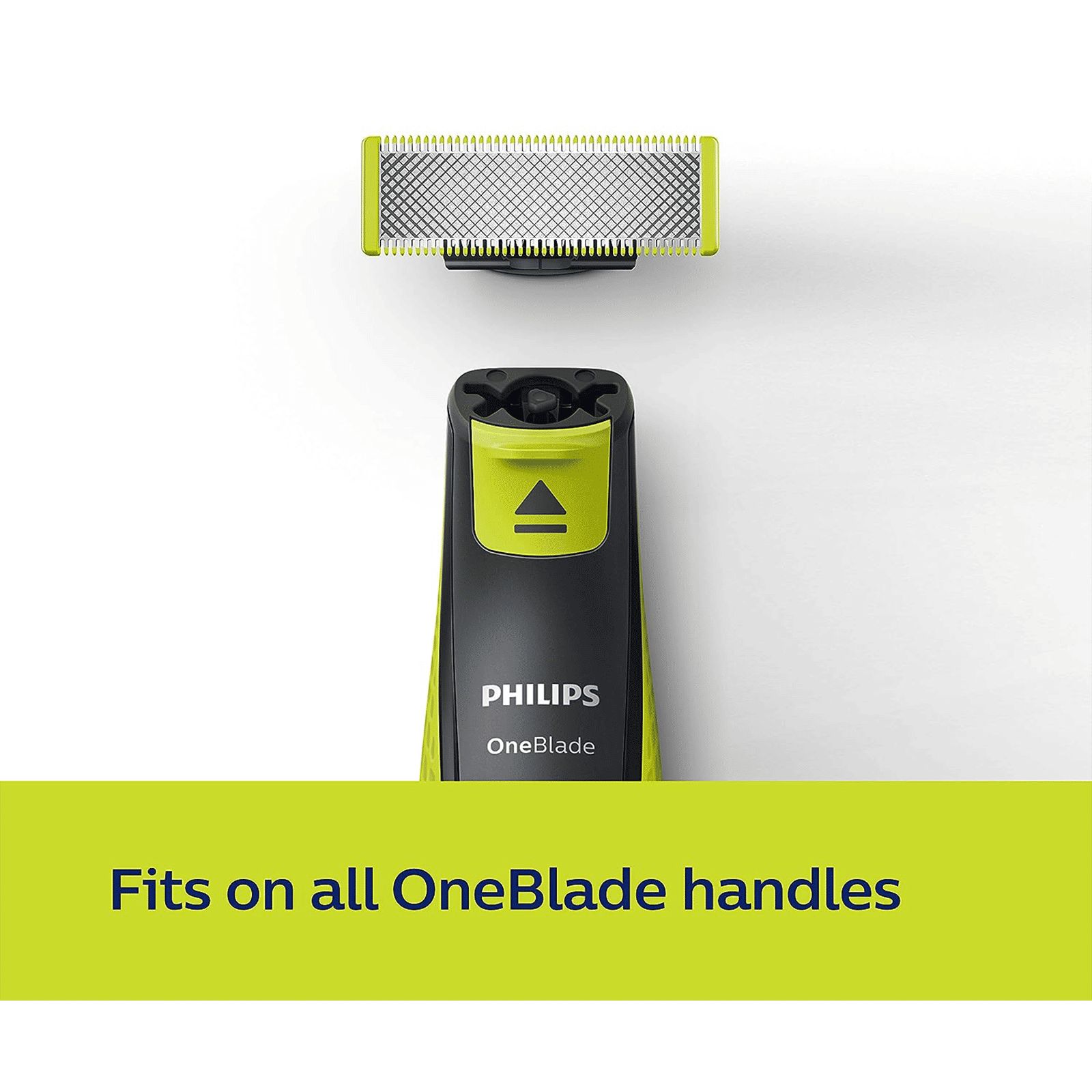 PHILIPS OneBlade Replaceable Blades for PHILIPS OneBlade (Pack of 2, IPX7 Waterproof, Lime)_10