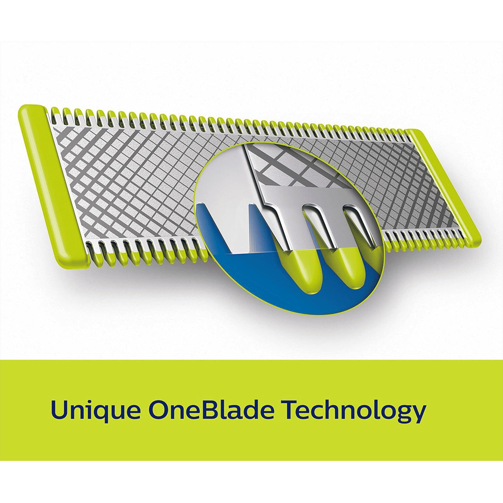PHILIPS OneBlade Replaceable Blades for PHILIPS OneBlade (Pack of 2, IPX7 Waterproof, Lime)_12