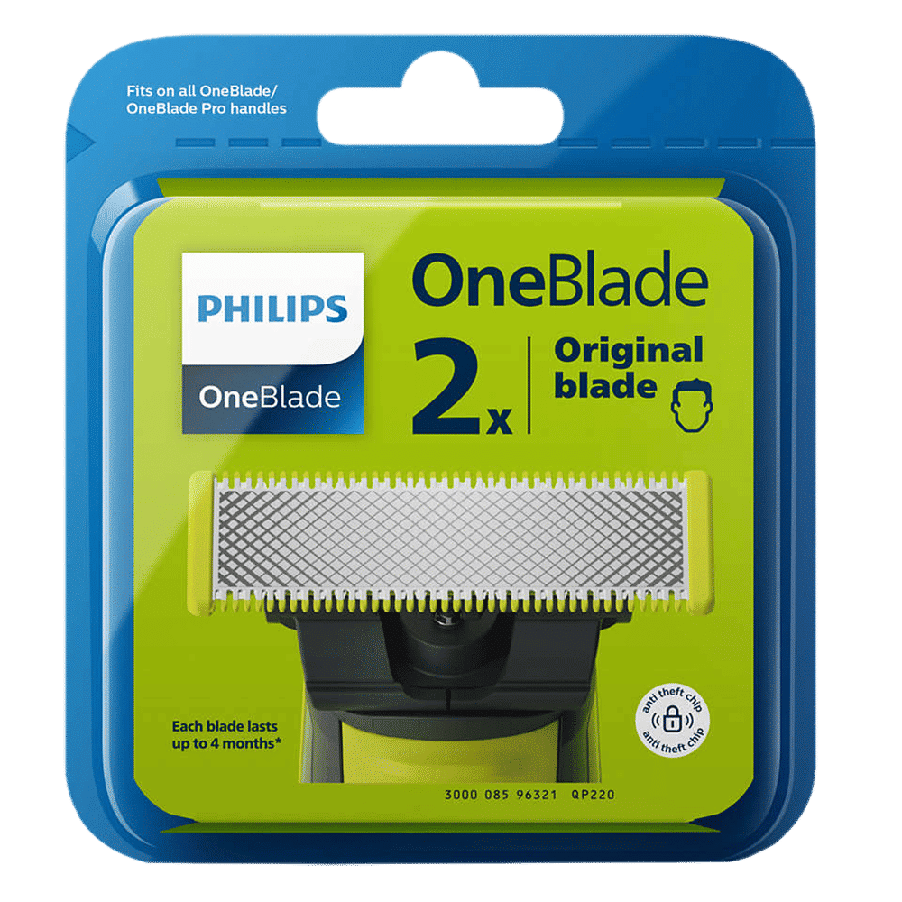 PHILIPS OneBlade Replaceable Blades for PHILIPS OneBlade (Pack of 2, IPX7 Waterproof, Lime)_15