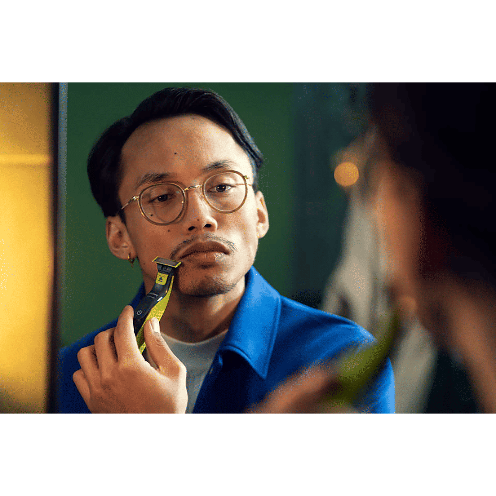 PHILIPS OneBlade Replaceable Blades for PHILIPS OneBlade (Pack of 2, IPX7 Waterproof, Lime)_4