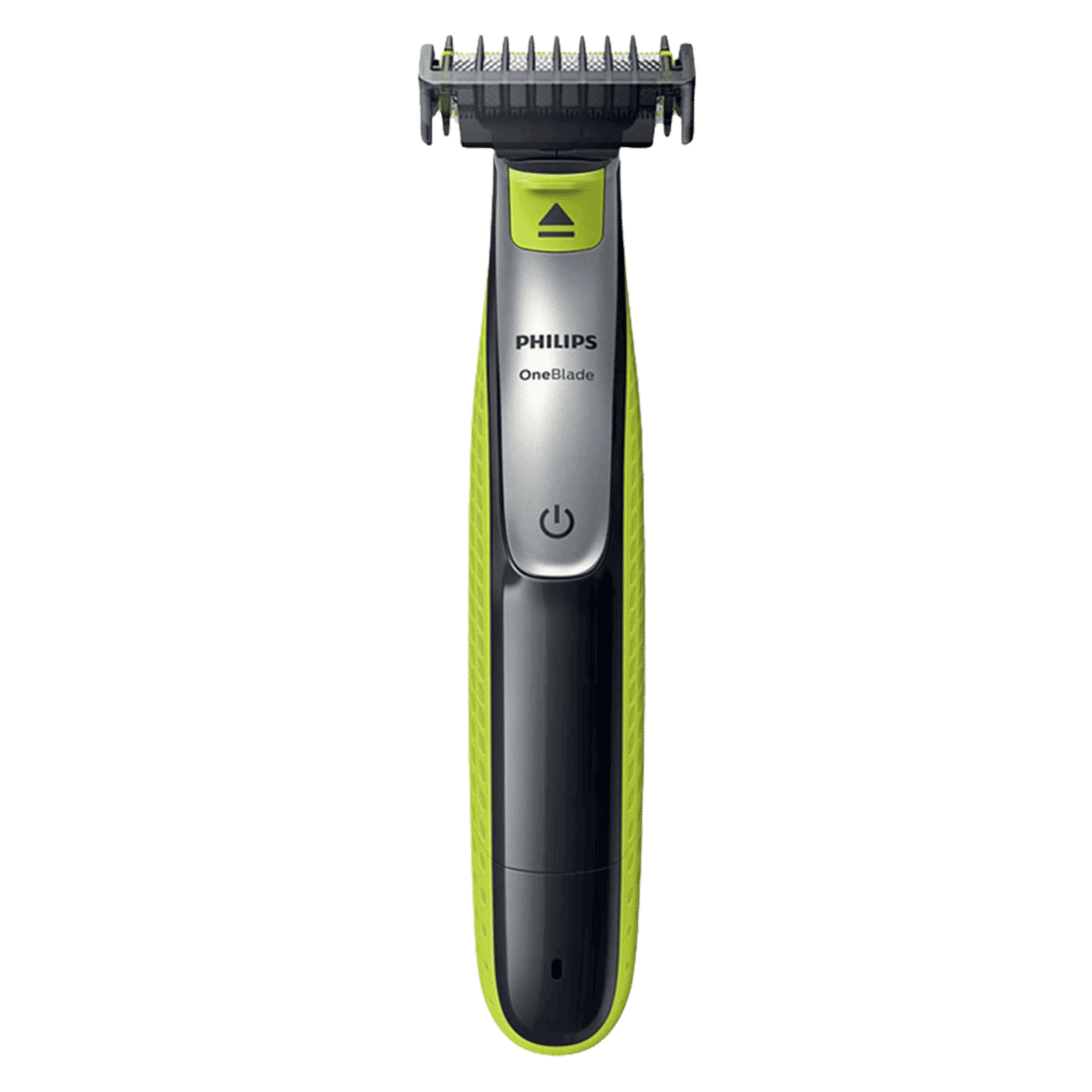 PHILIPS OneBlade Rechargeable Cordless Shaver for Face for Men (60min Runtime, Unique OneBlade Technology, Lime Green & Charcoal Grey)_3
