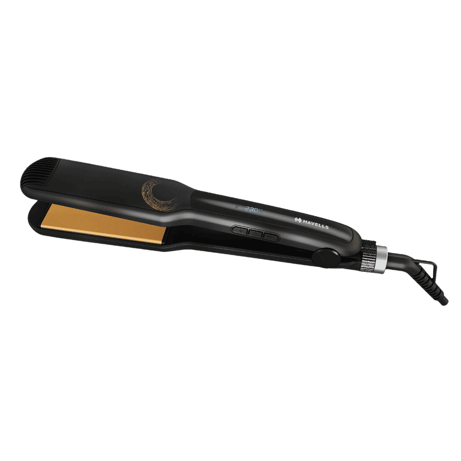 HAVELLS Keratin HS4122 Hair Straightener with Digital Display (Ceramic Plates, Black)_1