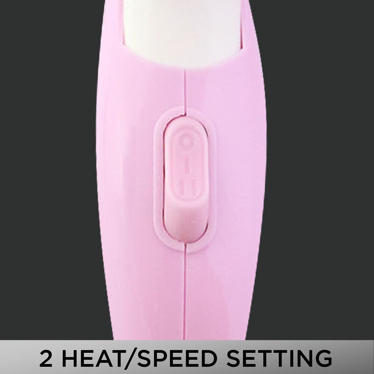 VEGA Insta Glam Hair Dryer with 2 Heat Settings (Overheat Protection, White & Pink)_4