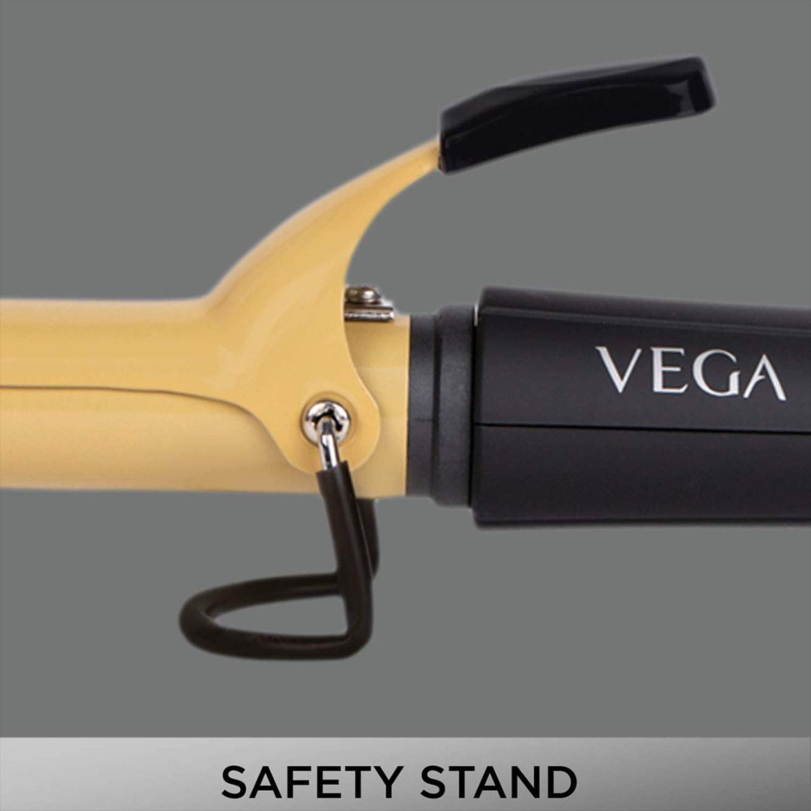 VEGA Ease Hair Styler with Ceramic Coating Technology (Cool Insulated Tip, Gold & Black)_6