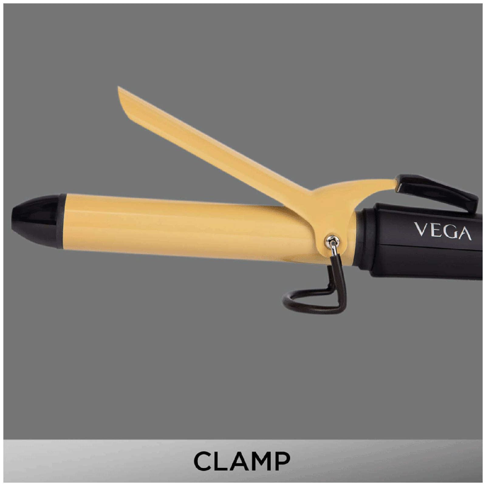 VEGA Ease Hair Styler with Ceramic Coating Technology (Cool Insulated Tip, Gold & Black)_8