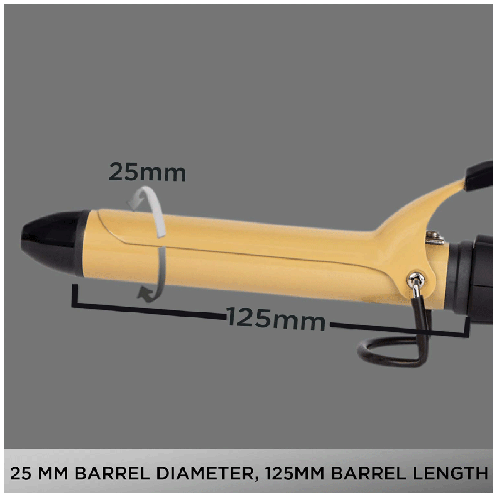 VEGA Ease Hair Styler with Ceramic Coating Technology (Cool Insulated Tip, Gold & Black)_11