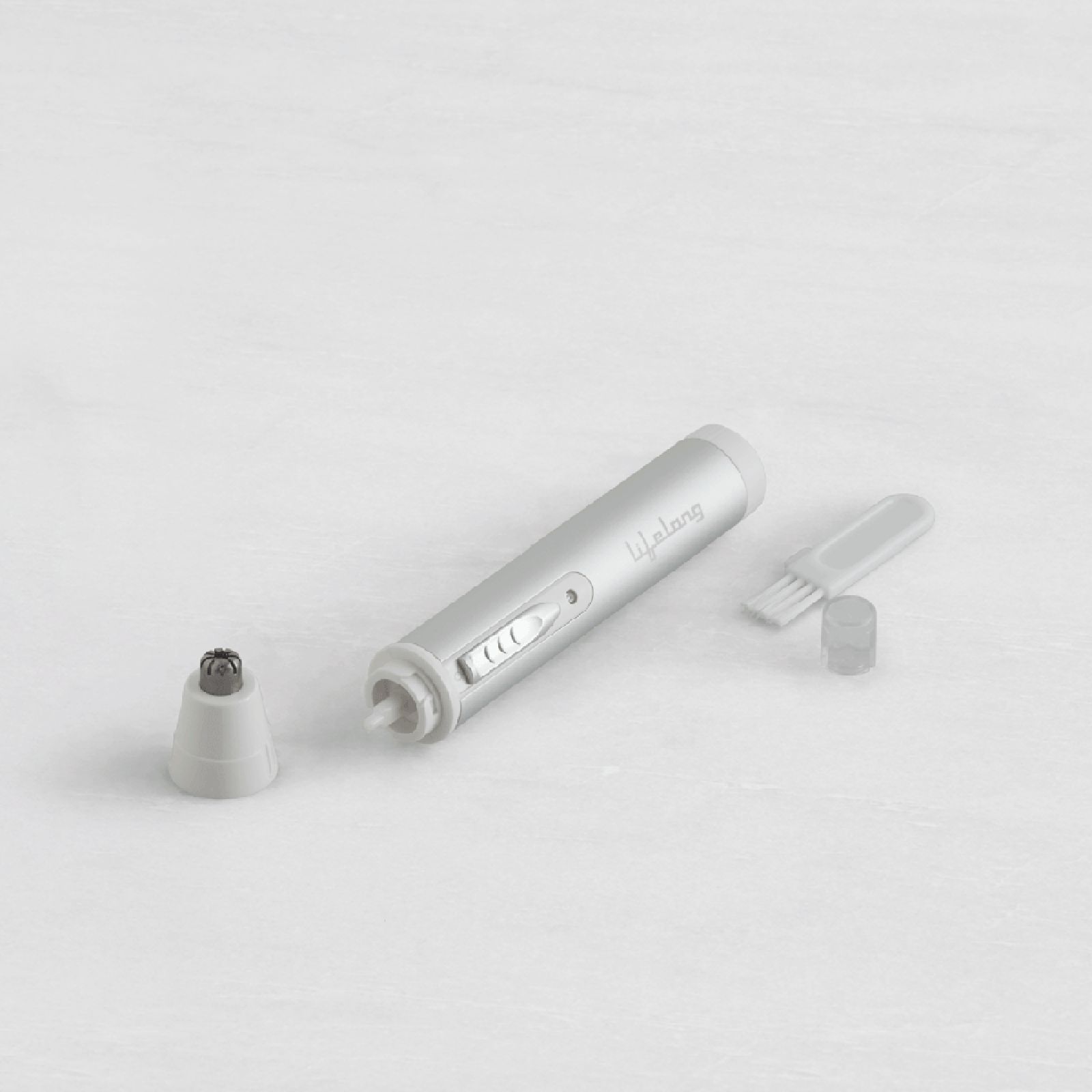 Lifelong LLPCM03 Rechargeable Cordless Dry Trimmer for Nose & Ear with 1 Length Settings for Men & Women (40mins Runtime, Rotary Blade System, Silver)_3