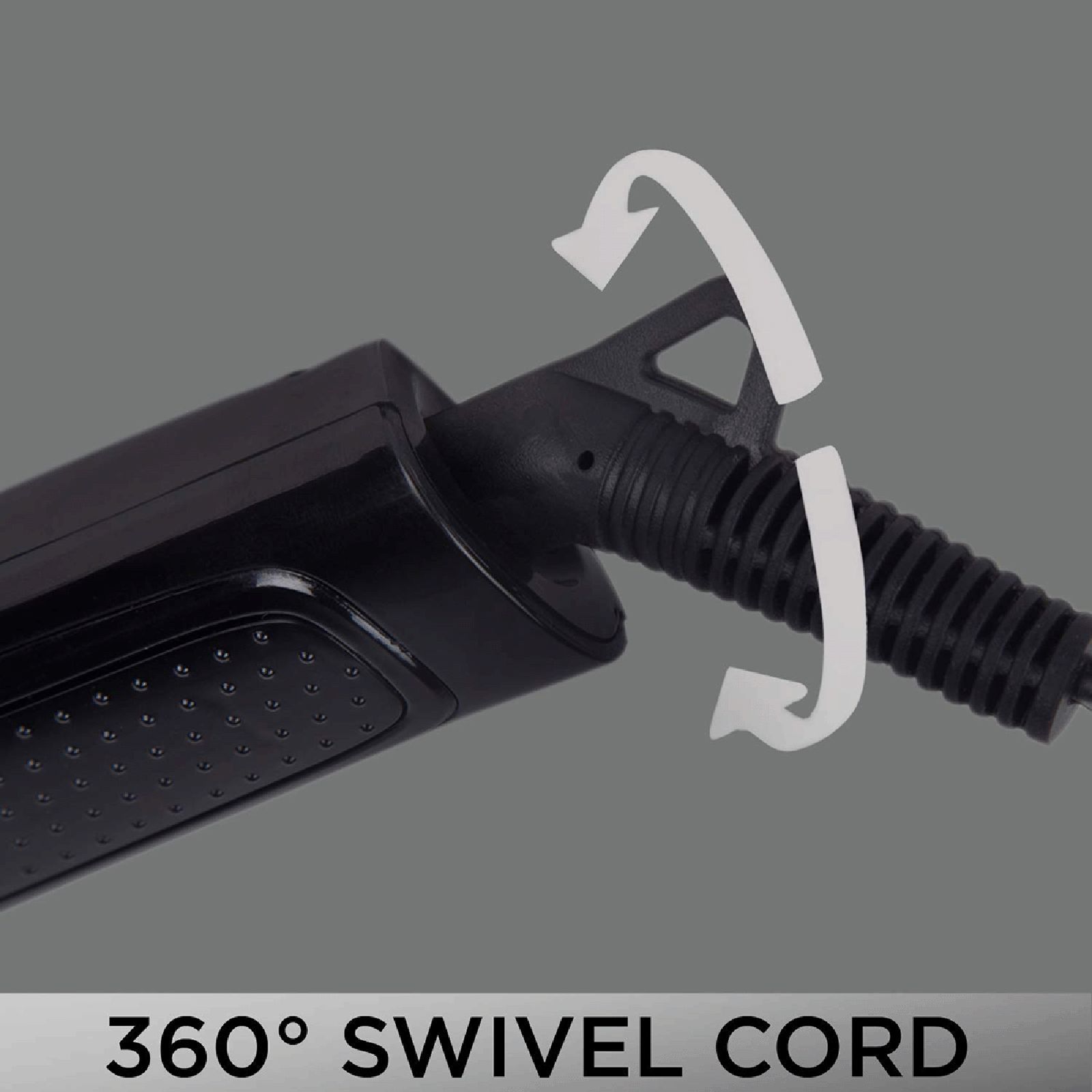 VEGA X-Glam Hair Straightening Brush with Anti-Frizz Technology (Black)_11