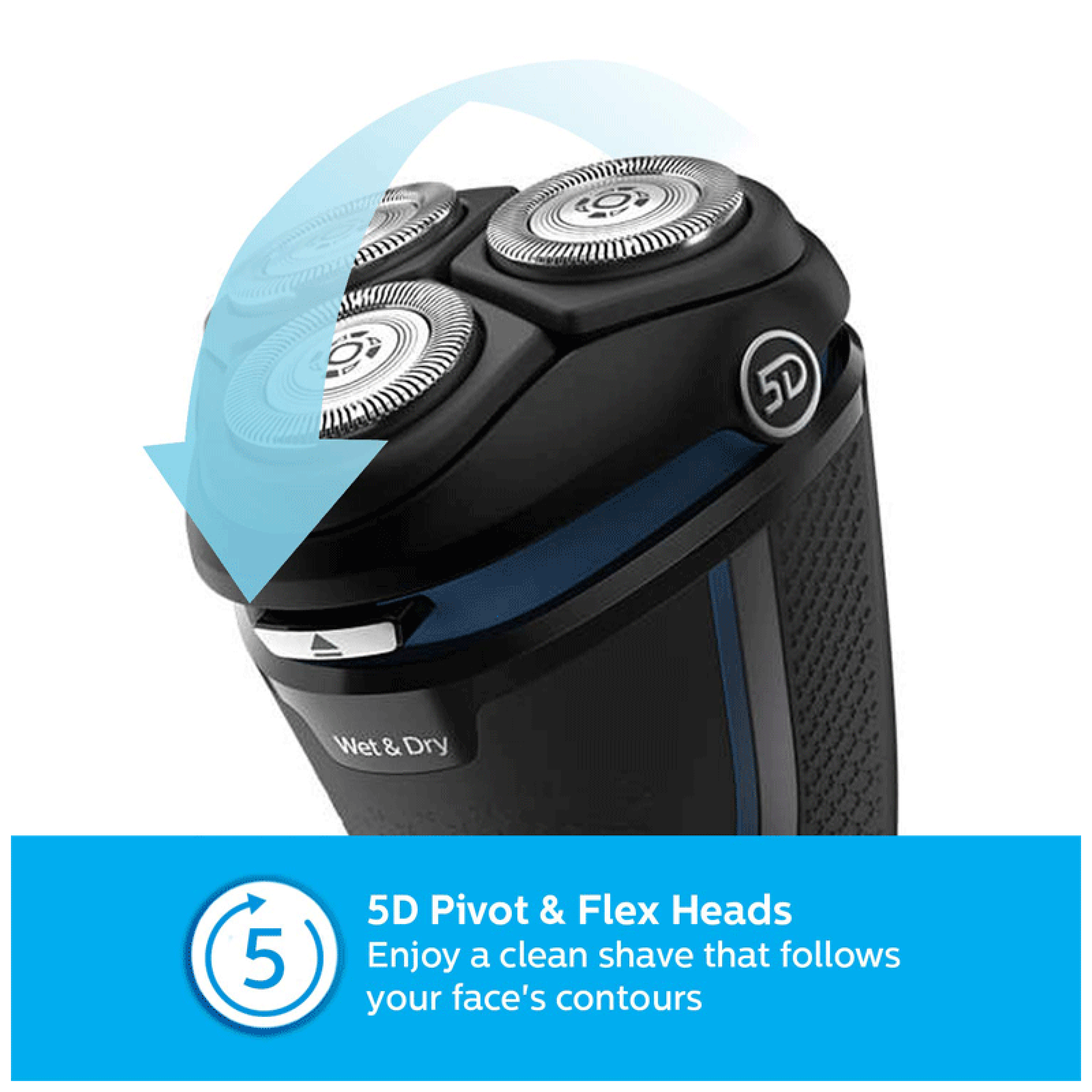 PHILIPS Series 3000 Rechargeable Cordless Shaver for Face for Men (55min Runtime, ComfortCut Blade System, Shiny Black) PHILIPS Series 3000 Rechargeable Cordless Shaver for Face for Men (55min Runtime, ComfortCut Blade System, Shiny Black)_7