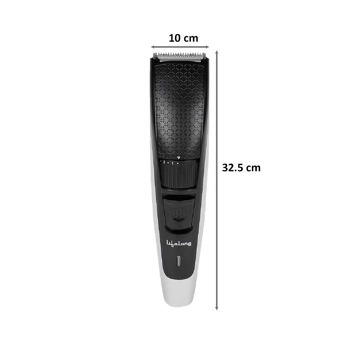 Lifelong LLPCM11 Cordless Dry Trimmer for Beard with 20 Length Settings for Men (240mins Runtime, Stainless Steel Blades, Silver)_2