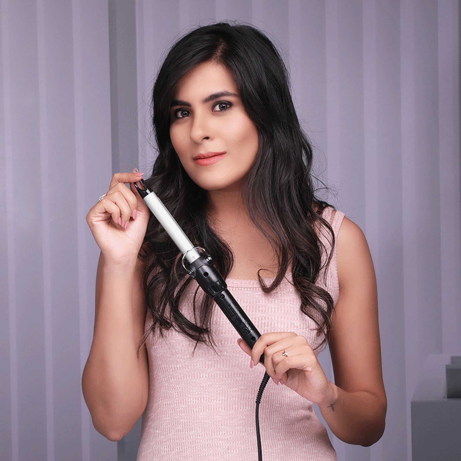 BaByliss Pro180 Hair Curler with I-Temperature Technology (Chrome Ceramic Plate, Black)_12