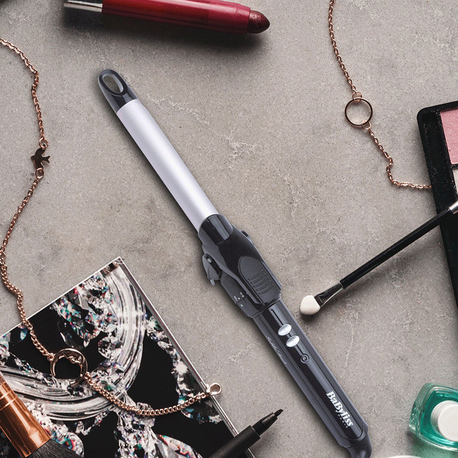 BaByliss Pro180 Hair Curler with I-Temperature Technology (Chrome Ceramic Plate, Black)_13