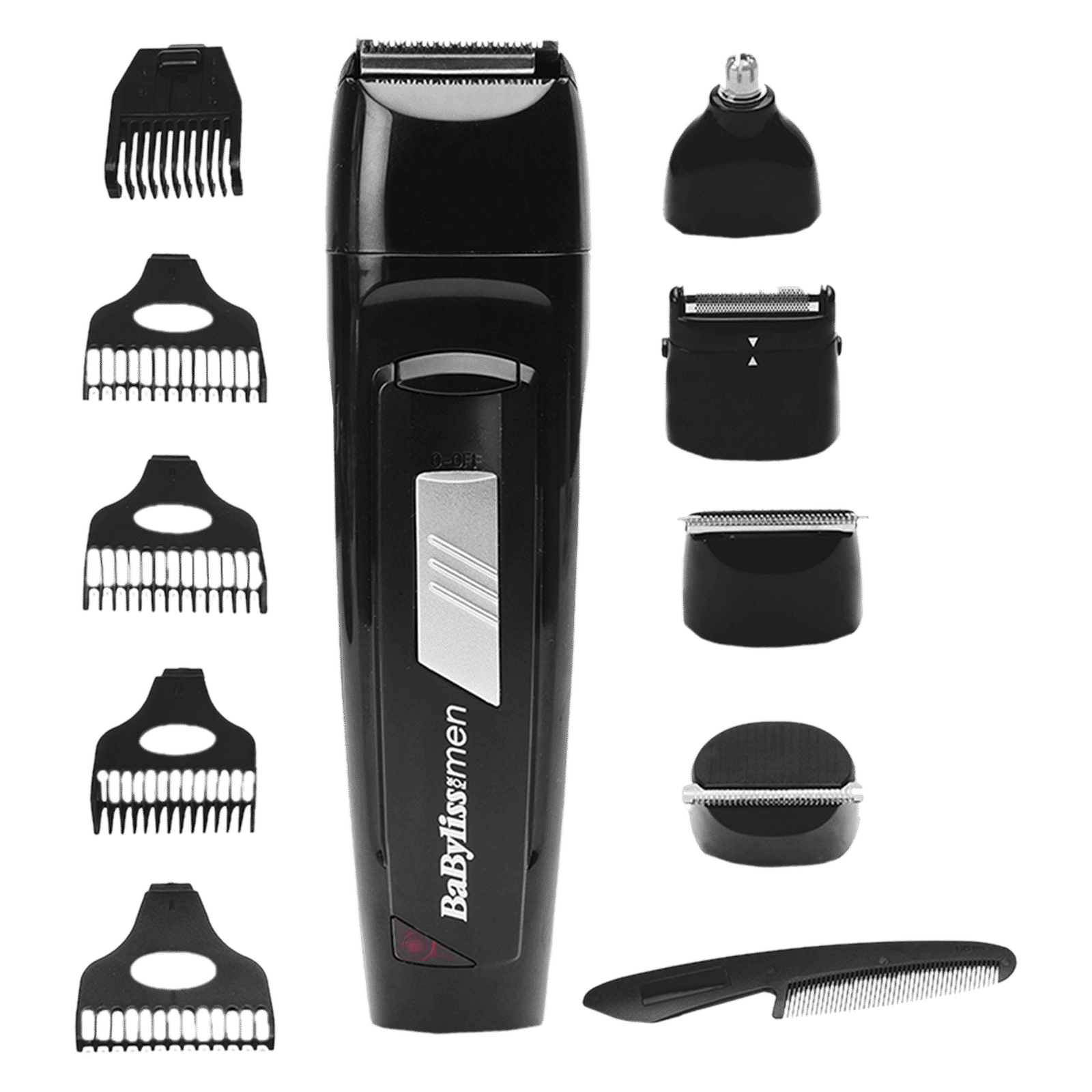 BaByliss E824E Rechargeable Cordless Grooming Kit for Hair, Beard & Body for Men (30min Runtime, 3D Electrochemical Sharpening Blades, Black)_9