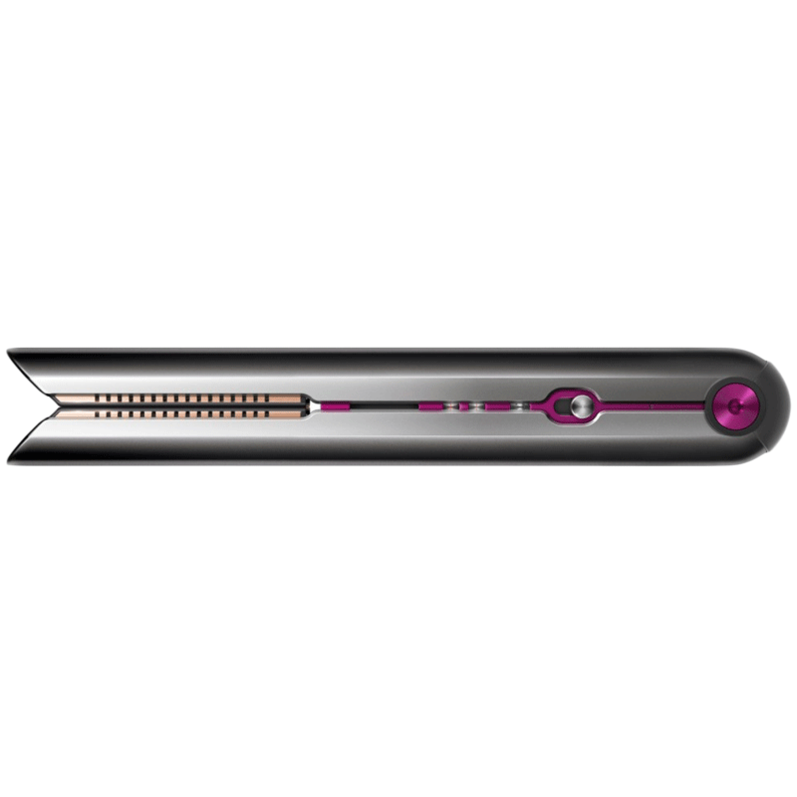 dyson Corrale Rechargeable Hair Straightener with Intelligent Heat Control (Flexing Copper Plates, Black Nickel & Fuchsia)_8