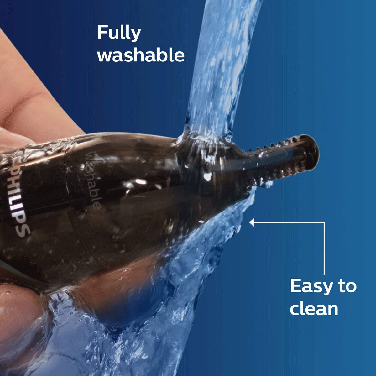 PHILIPS Series 3000 Rechargeable Cordless Wet & Dry Trimmer for Nose, Ear & Eyebrow for Men & Women (PrecisionTrim Technology, Grey)_9