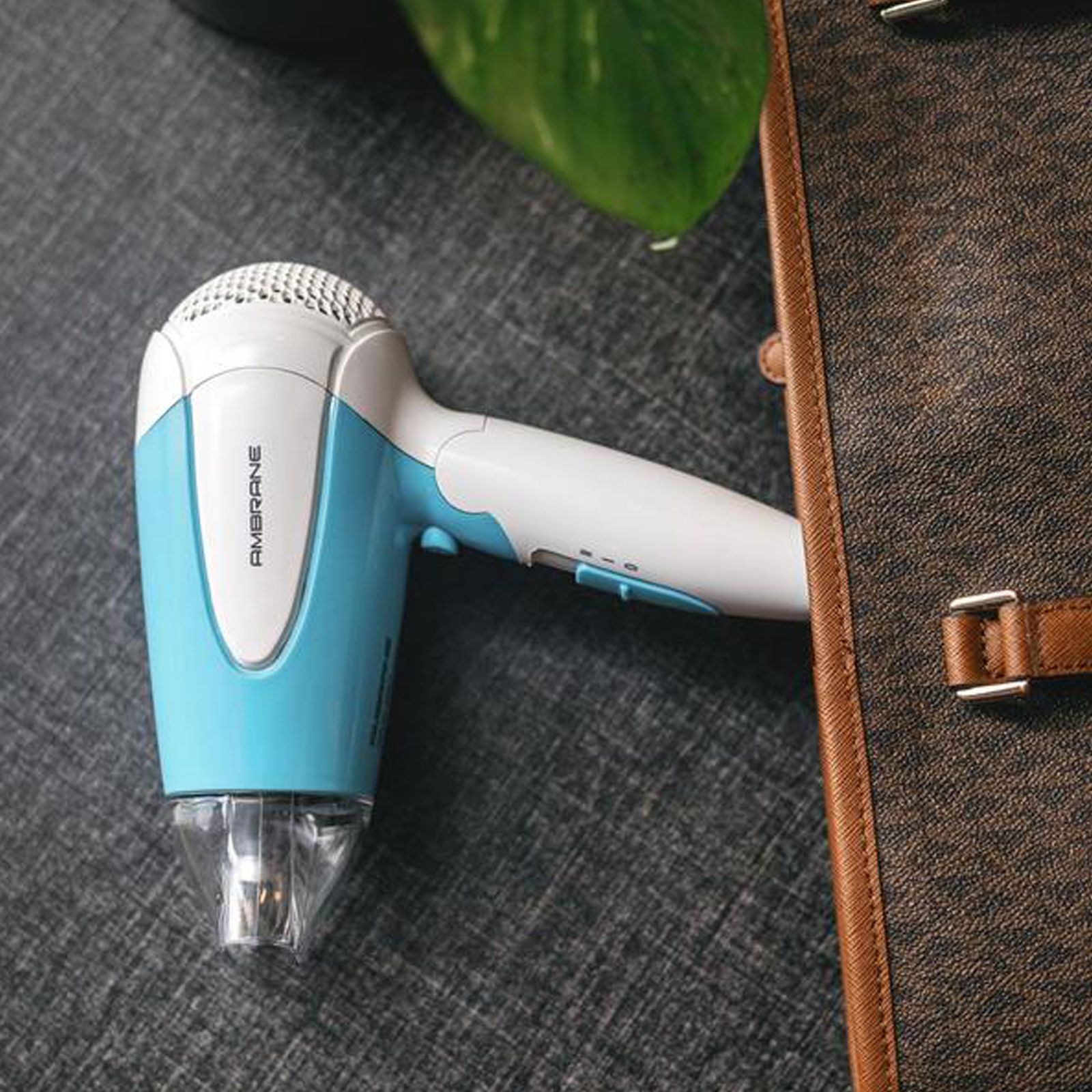 ambrane AHD-11 Hair Dryer with 2 Heat Settings & Cool Air Function (Overheat Protection, White & Blue) ambrane AHD-11 Hair Dryer with 2 Heat Settings & Cool Air Function (Overheat Protection, White & Blue)_4