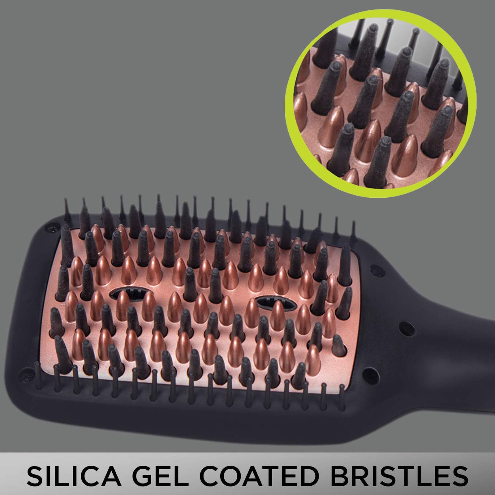 VEGA X-Look Paddle Hair Straightening Brush with Anti-Scald Technology (Black)_4