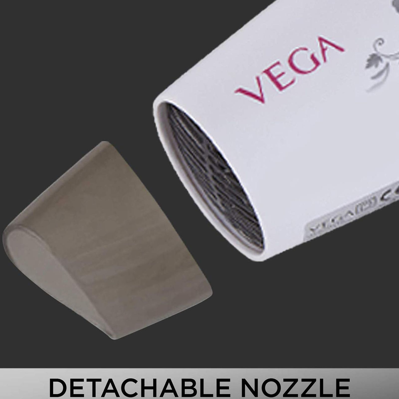 VEGA Go-Style Hair Dryer with 2 Heat Settings (Overheat Protection, White)_6