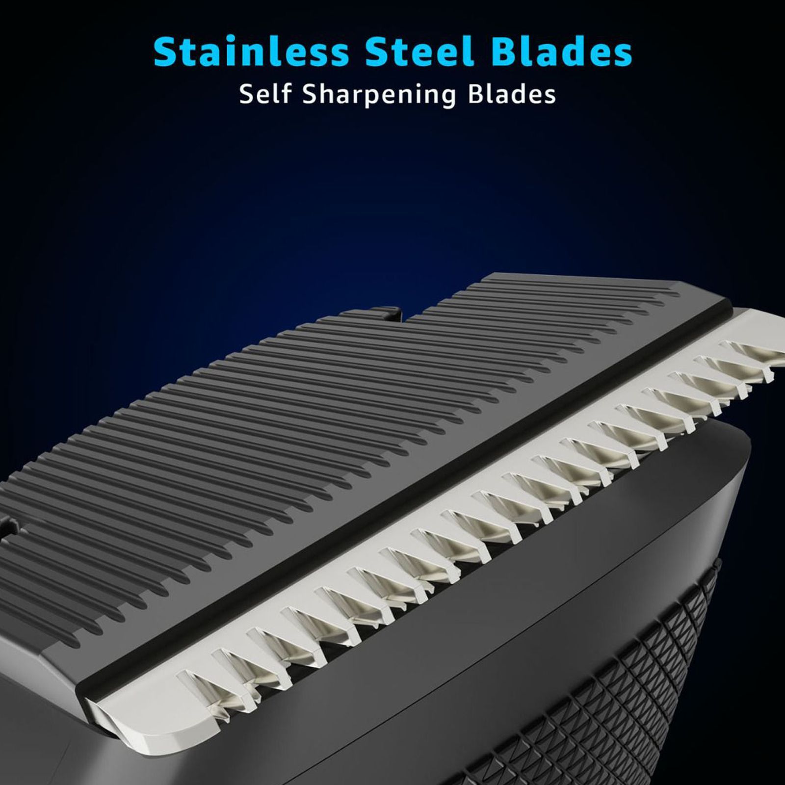 VEGA T3 Rechargeable Cordless Dry Trimmer for Beard & Moustache with 20 Length Settings for Men (90mins Runtime, Travel Lock System, Black)_7