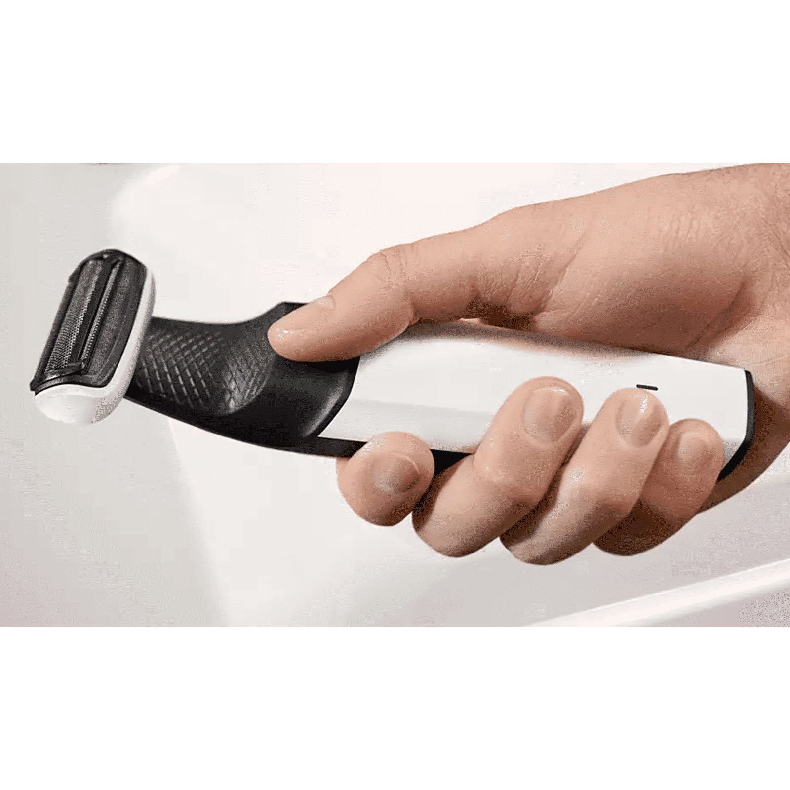 PHILIPS Series 3000 Rechargeable Cordless Body Groomer for Face & Body for Men (40min Runtime, Showerproof, White)_10