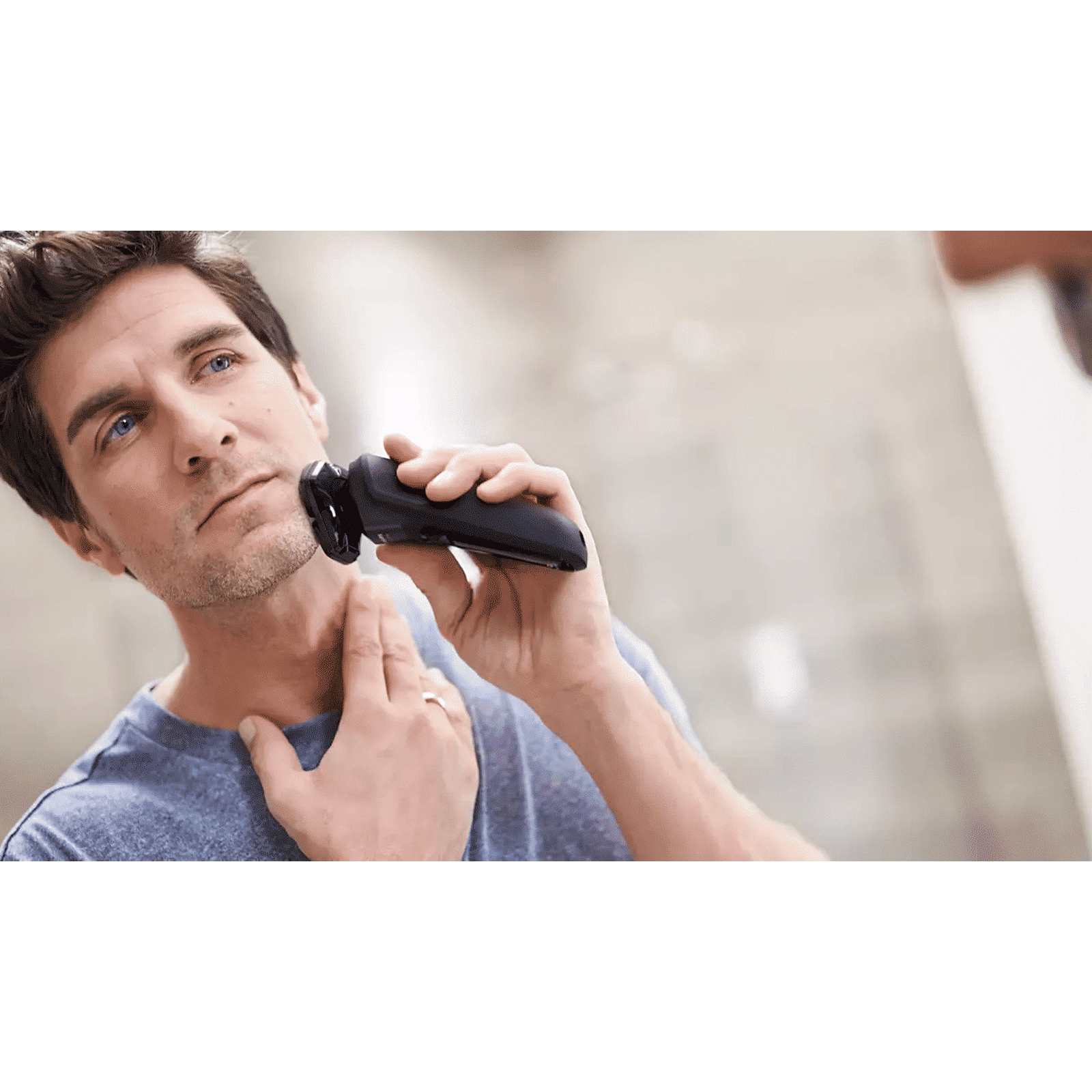 PHILIPS Series 5000 Cordless Shaver for Face for Men (60min Runtime, SkinIQ Technology, Ocean Blue)_5