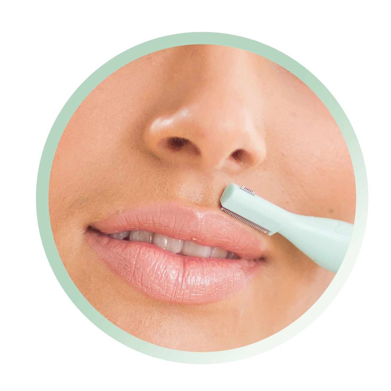 REMINGTON MPT4000C Cordless Dry Trimmer for Face for Women (Stainless Steel Blades, Green)_10