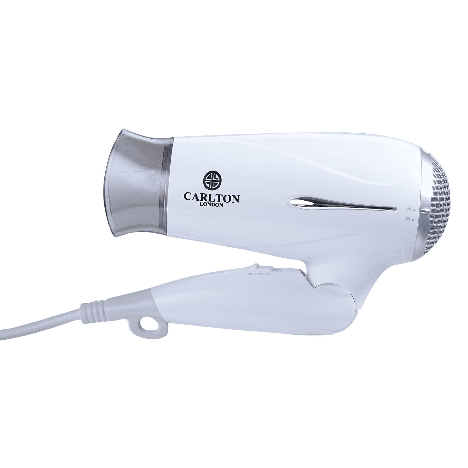 Carlton London Hair Dryer with 3 Heat Settings & Cold Blast (Ionic Technology, White)_3