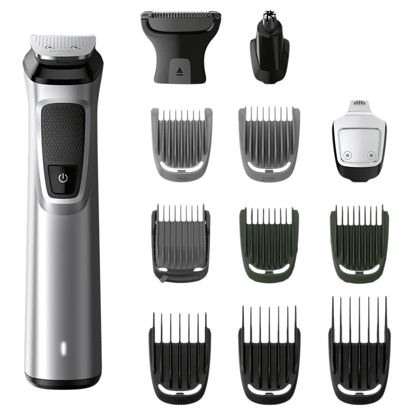 PHILIPS Series 7000 13-in-1 Rechargeable Cordless Grooming Kit for Face, Hair & Body for Men (120min Runtime, DualCut Technology, Silver) PHILIPS Series 7000 13-in-1 Rechargeable Cordless Grooming Kit for Face, Hair & Body for Men (120min Runtime, DualCut Technology, Silver)_1