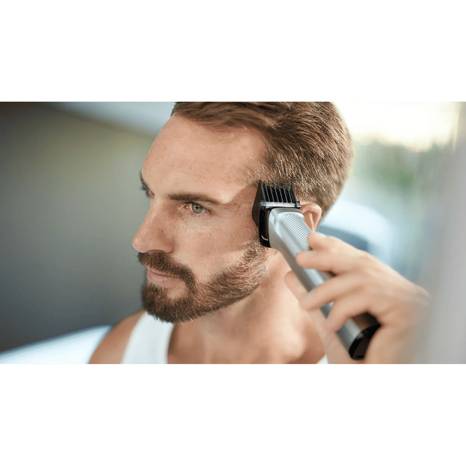 PHILIPS Series 7000 13-in-1 Rechargeable Cordless Grooming Kit for Face, Hair & Body for Men (120min Runtime, DualCut Technology, Silver)_7